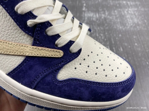 Rep AIR SCOTT TRAVIS CUSTOM 1 JORDAN X DM7866-808 0810